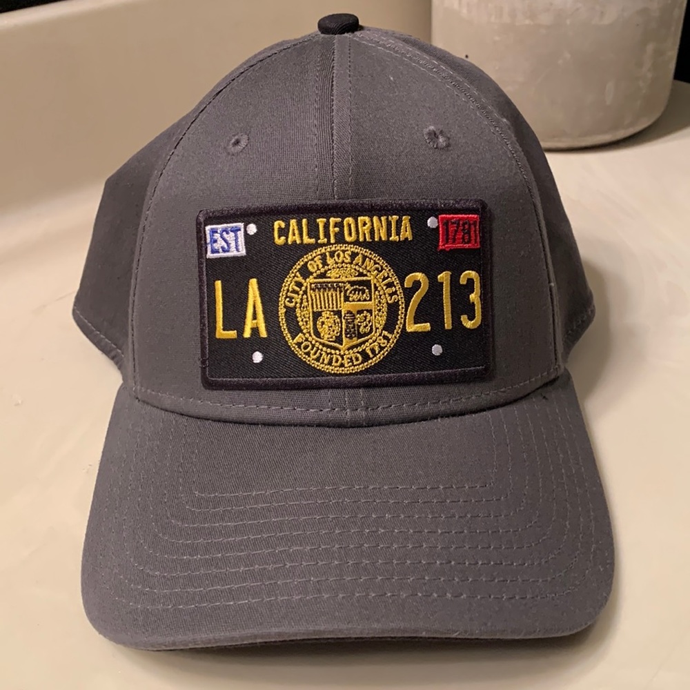 New Era Flex Cap / California License Plate patch